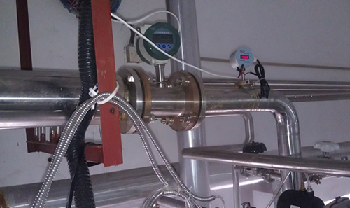 空調(diào)水流量計(jì)現(xiàn)場(chǎng)安裝使用圖