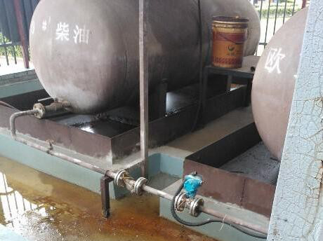 防爆柴油流量計(jì)現(xiàn)場安裝使用圖